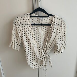 & Other Stories Wrap Blouse